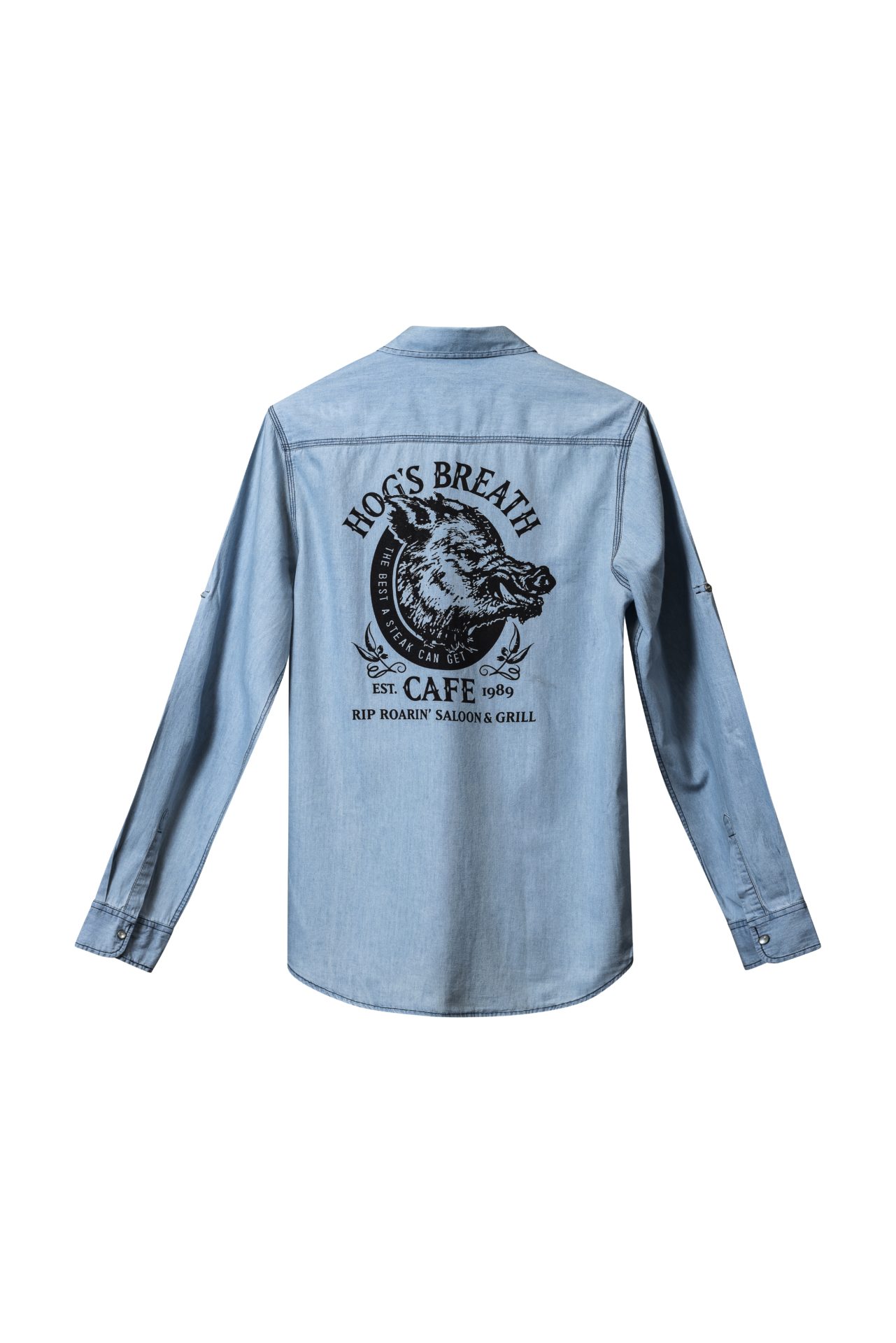 Men's Denim Shirt Hog's Breath Cafe