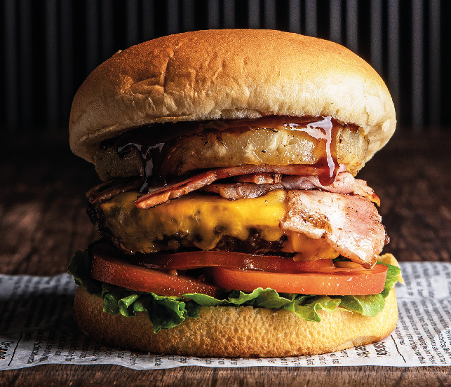 Image of Hog's Breath's burger