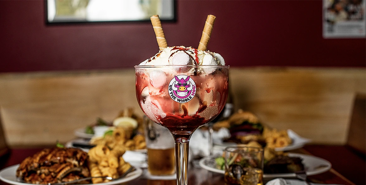 Hog's Breath Sundae